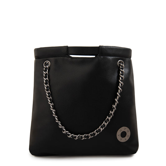 Cartera tote grande riley negro especial