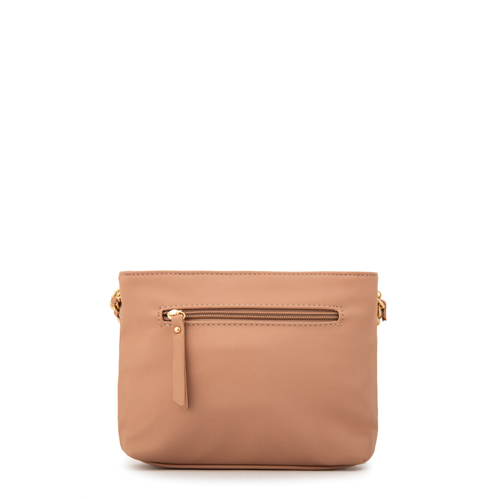 Cartera bandolera judy pequeña rosa viejo
