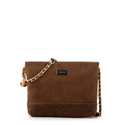 Cartera Bandolera mediana judy café