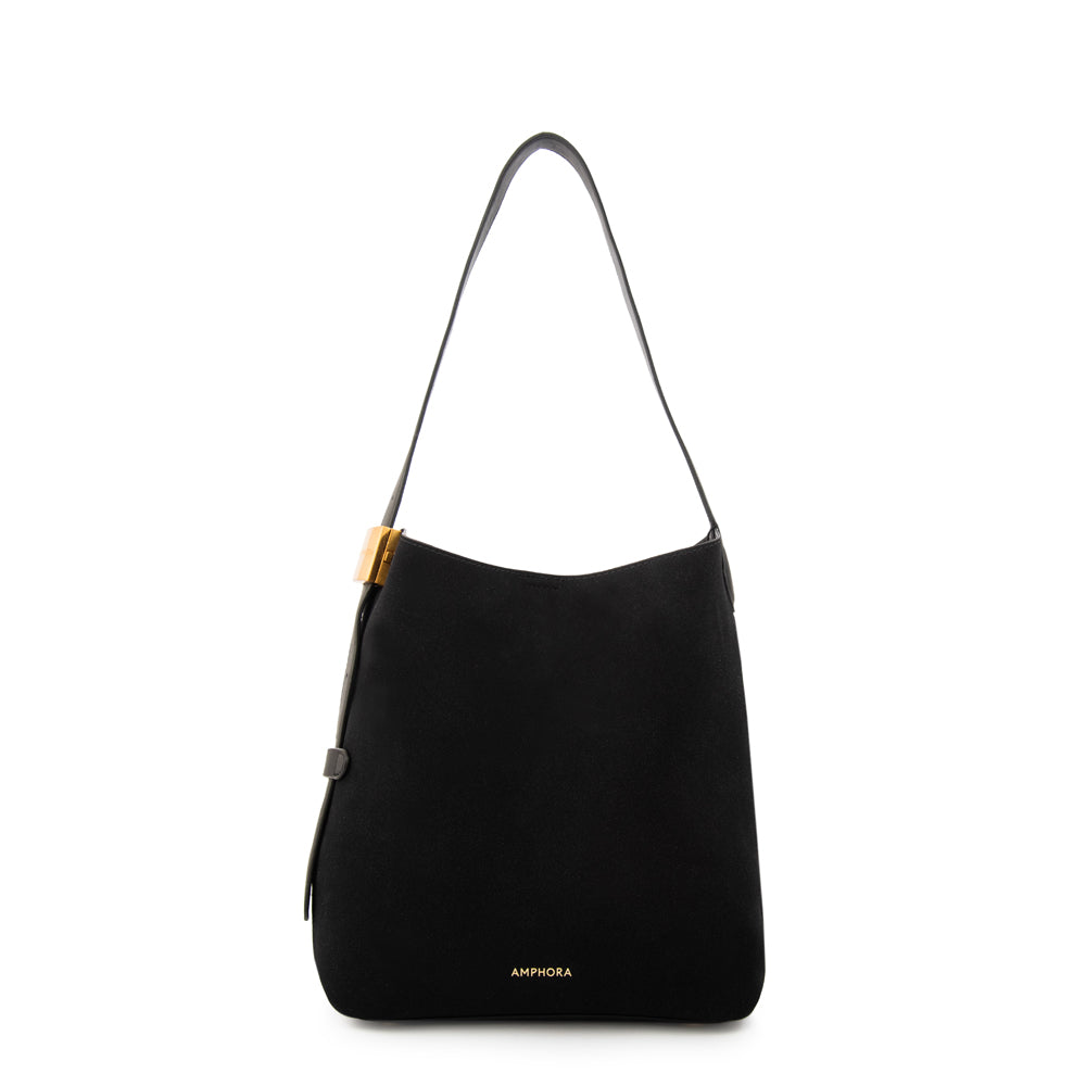 Cartera Corte Recto mediana brisy negro