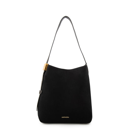 Cartera Corte Recto mediana brisy negro