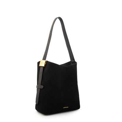 Cartera Corte Recto mediana brisy negro