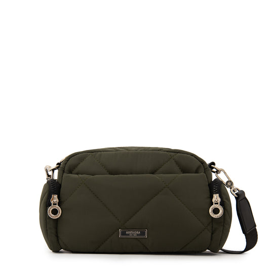 Cartera Bandolera mediana laurie verde oliva