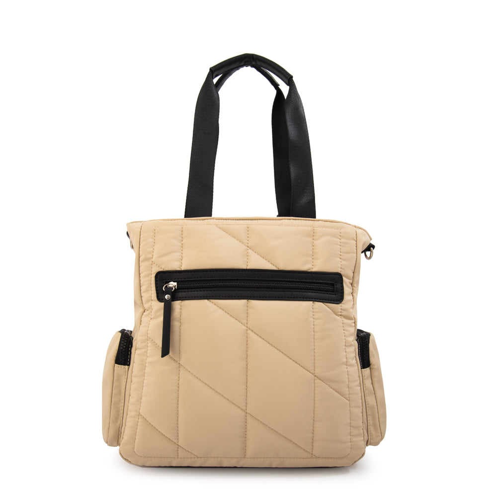 Cartera tote alexandra grande beige