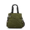 Cartera tote alexandra verde oliva