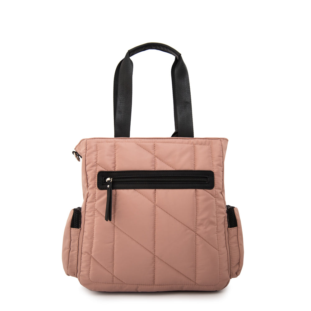 Cartera tote alexandra grande rosa viejo