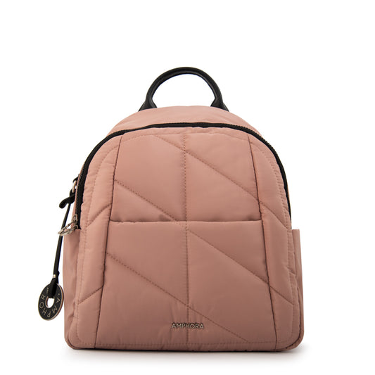 Mochila alexandra mediana rosa viejo