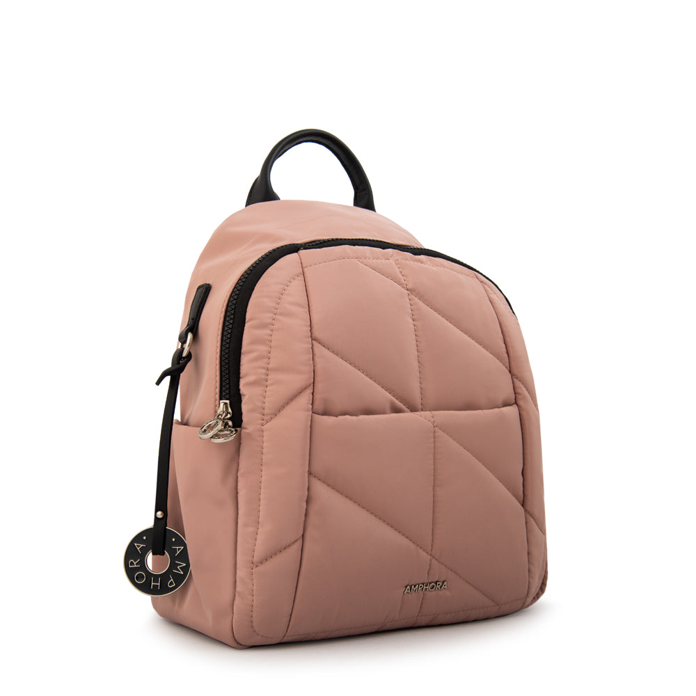 Mochila alexandra mediana rosa viejo