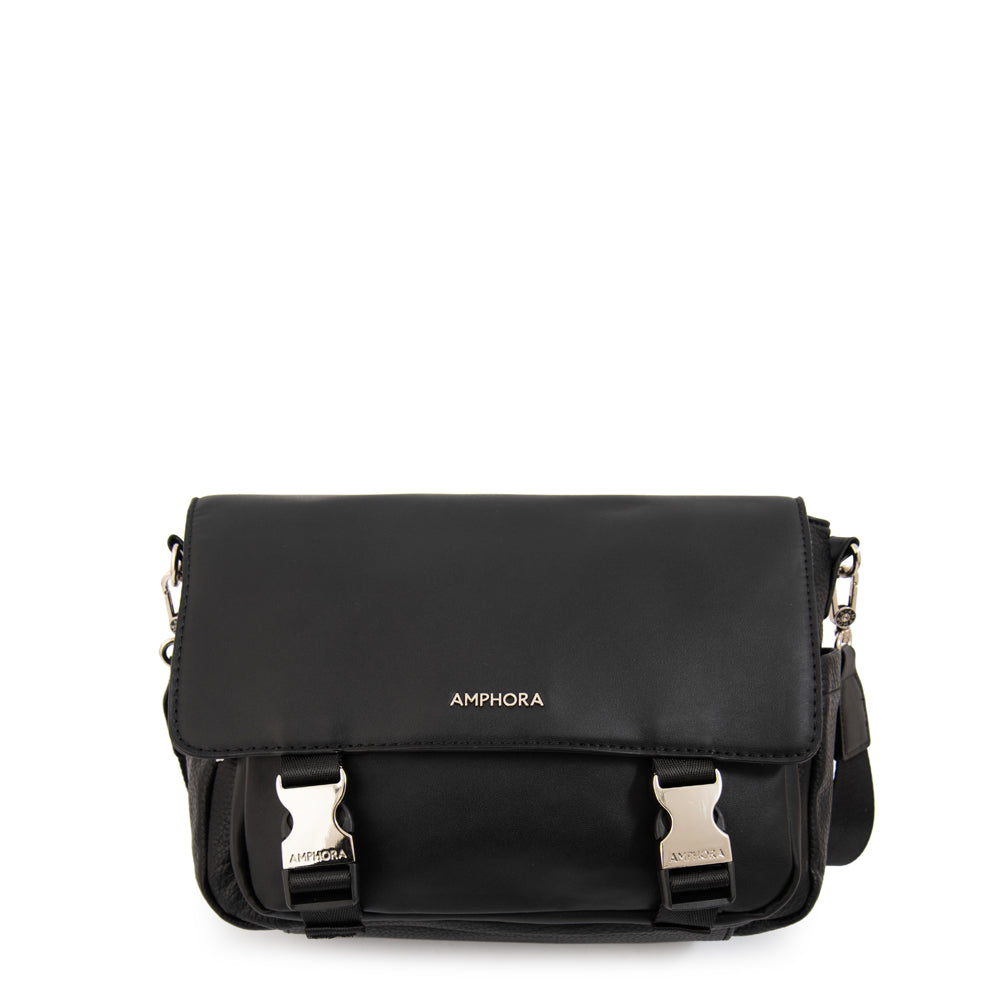 Cartera bandolera con tapa lois mediana