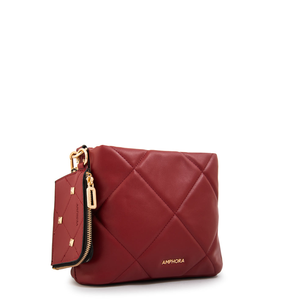 Cartera bandolera keny pequeña rojo