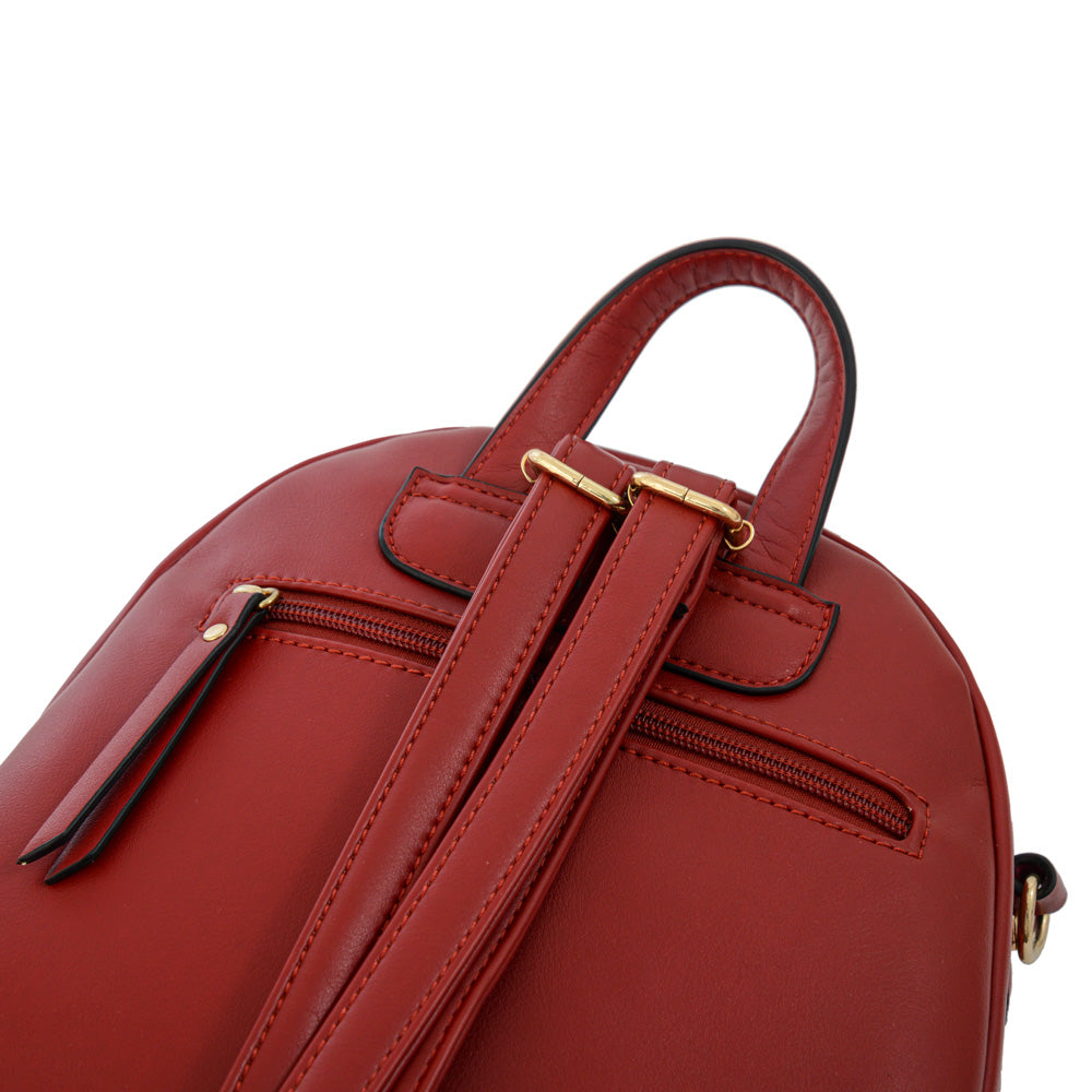 Mochila keny mediana rojo