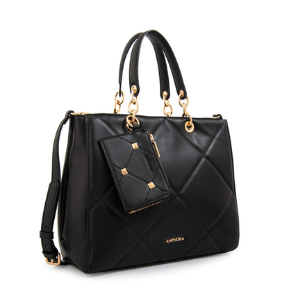 Cartera tote keny pequeña negro