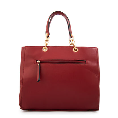 Cartera tote keny pequeña rojo