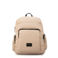 Mochila melina mediana beige