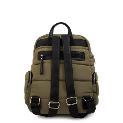 Mochila melina mediana verde oliva