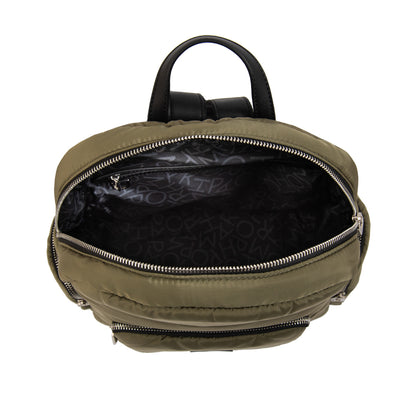 Mochila melina mediana verde oliva