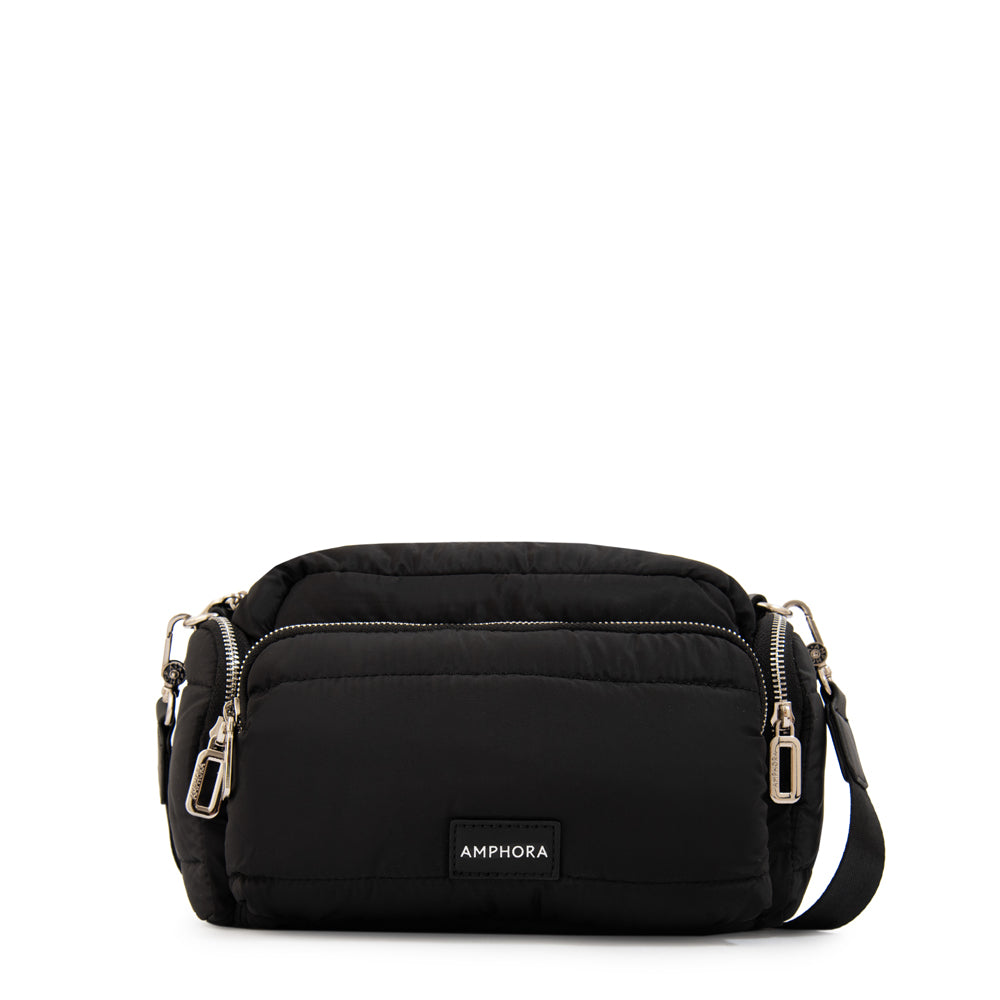 Cartera Bandolera melina mediana negro