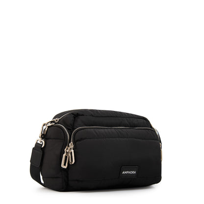 Cartera Bandolera melina mediana negro