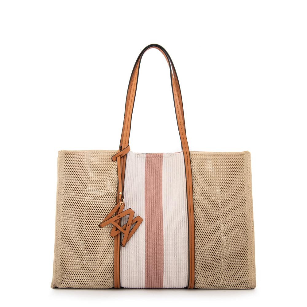 Bolso giuliana grande beige