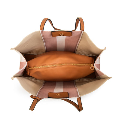 Bolso giuliana grande beige