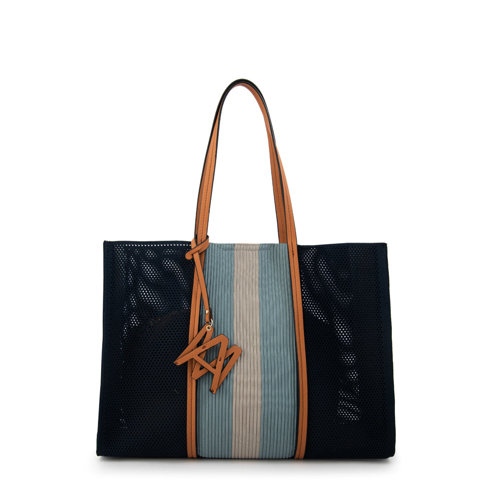 Bolso playa giuliana grande azul