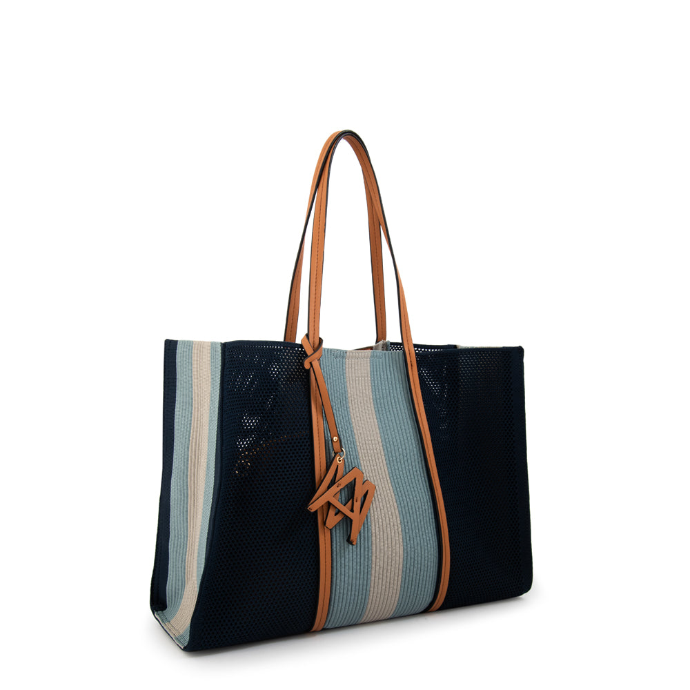 Bolso playa giuliana grande azul