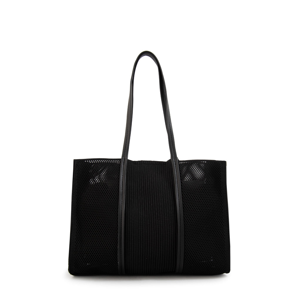 Bolso playa giuliana mediana negro
