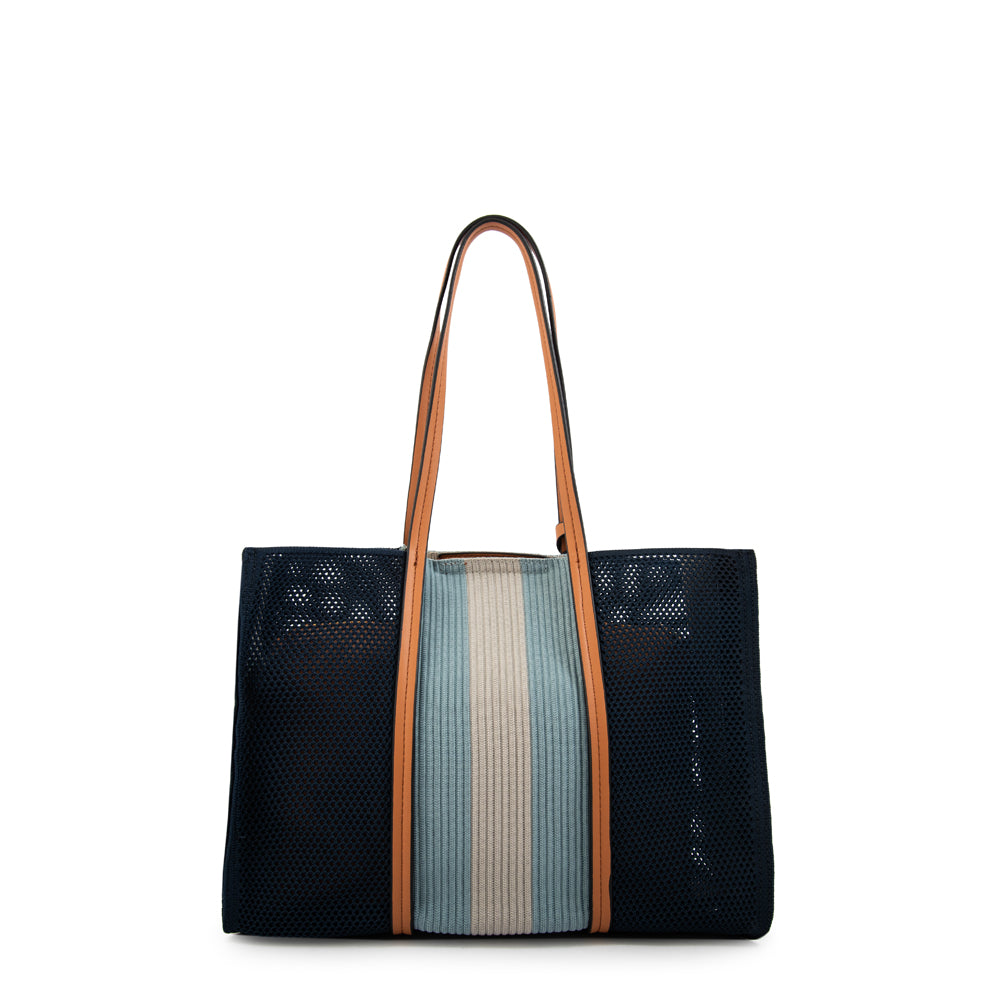 Bolso playa giuliana mediana azul