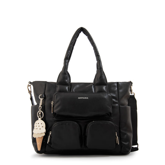 Cartera tote gelatto grande negro