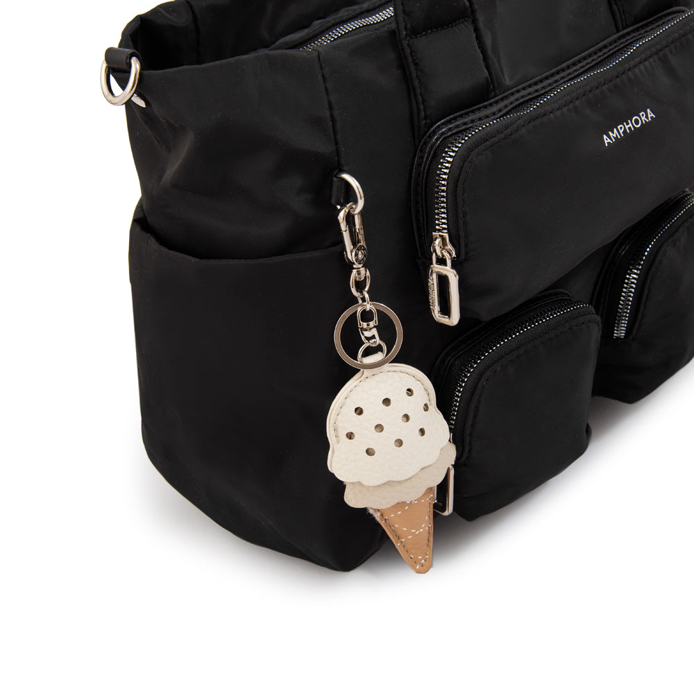 Cartera tote gelatto grande negro especial