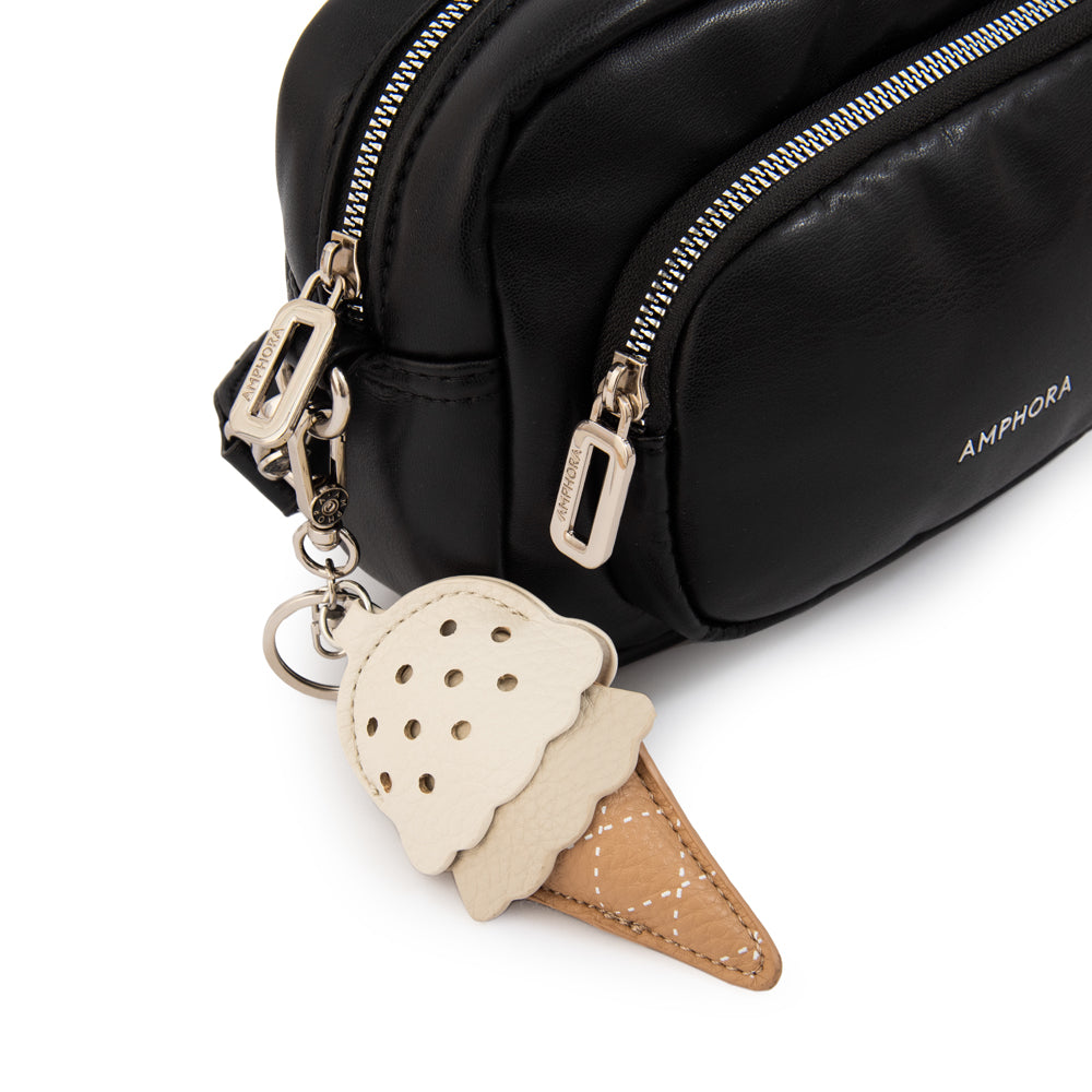 Cartera bandolera gelatto pequeña negro