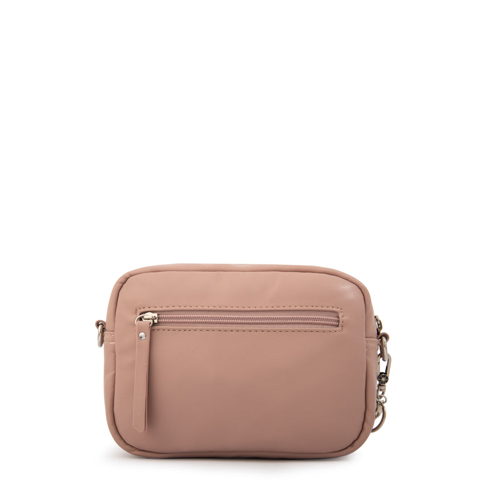 Cartera bandolera gelatto pequeña rosa viejo