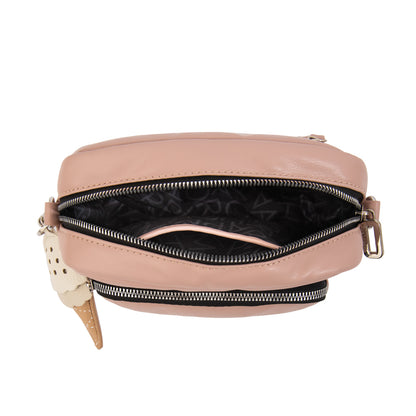 Cartera Bandolera gelatto pequeña rosa viejo