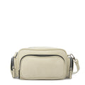 Cartera bandolera yanis pequeña blanco crudo