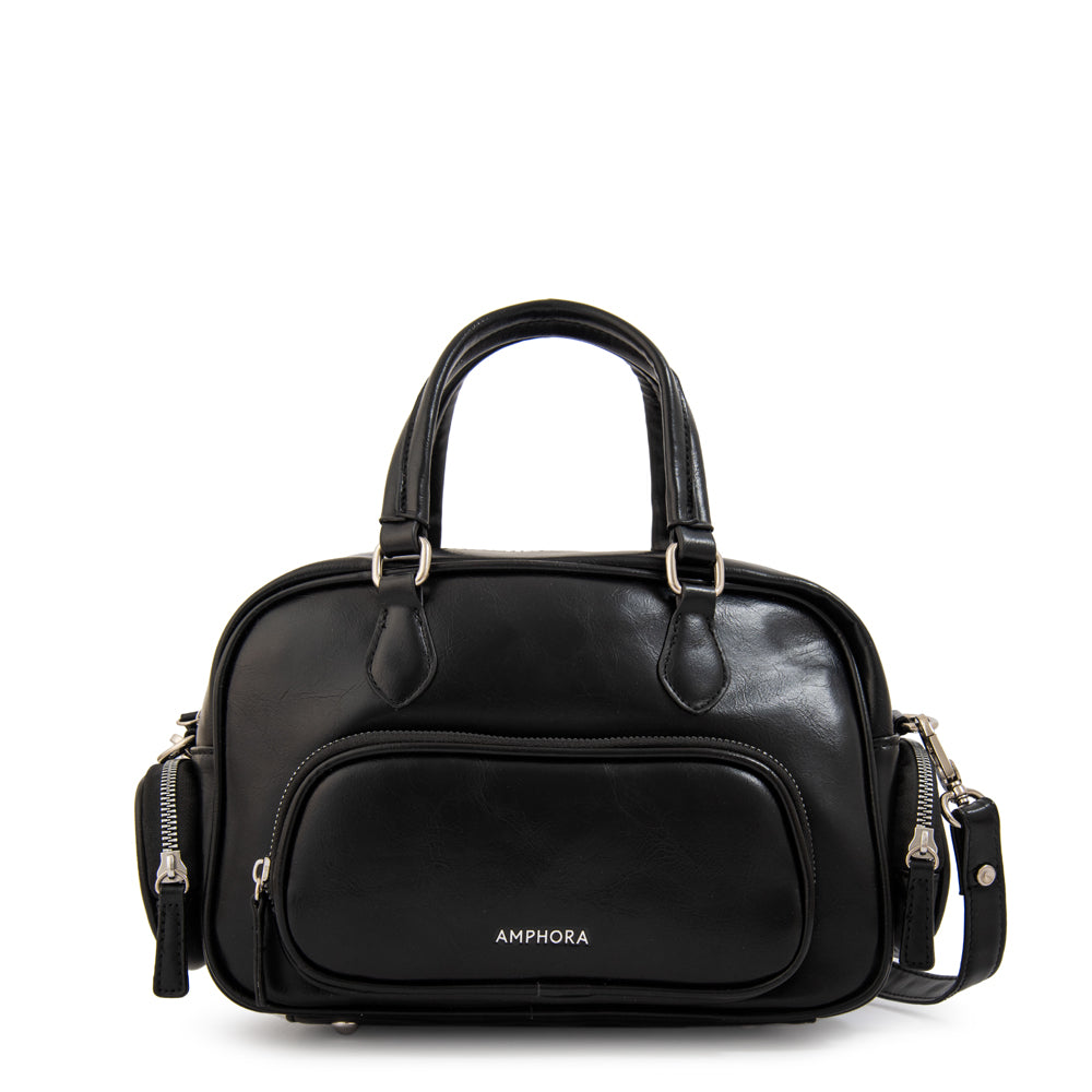 Cartera tote yanis mediana negro