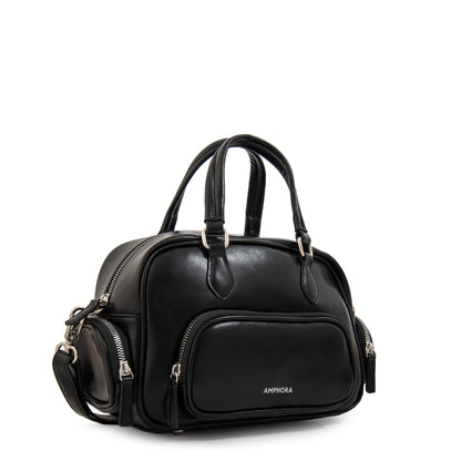 Cartera tote yanis mediana negro