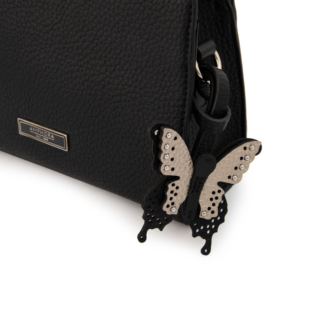 Cartera bandolera maripi pequeña negro