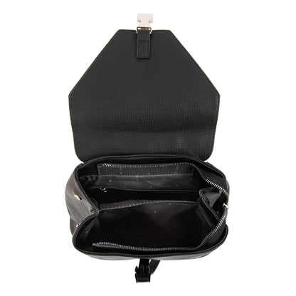 Mochila con tapa dayla mediana negro