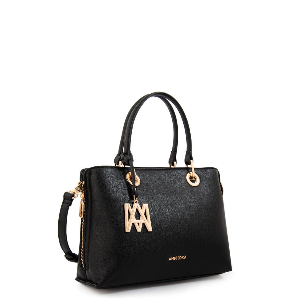 Cartera tote laia mediana negro
