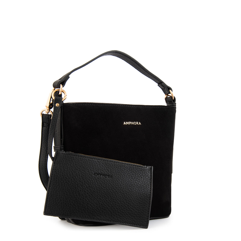 Cartera bandolera renata mediana negro