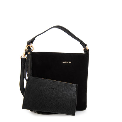 Cartera Bandolera renata mediana negro