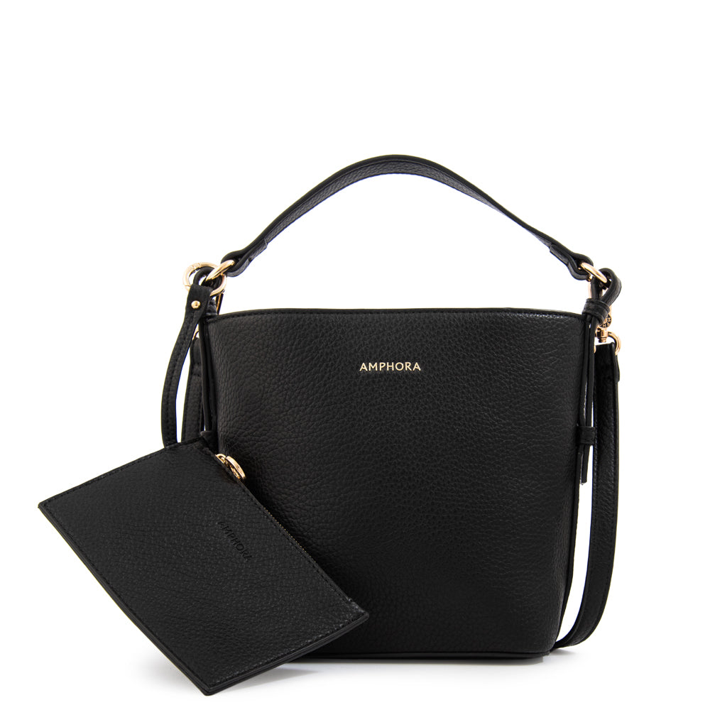 Cartera Bandolera renata mediana negro especial