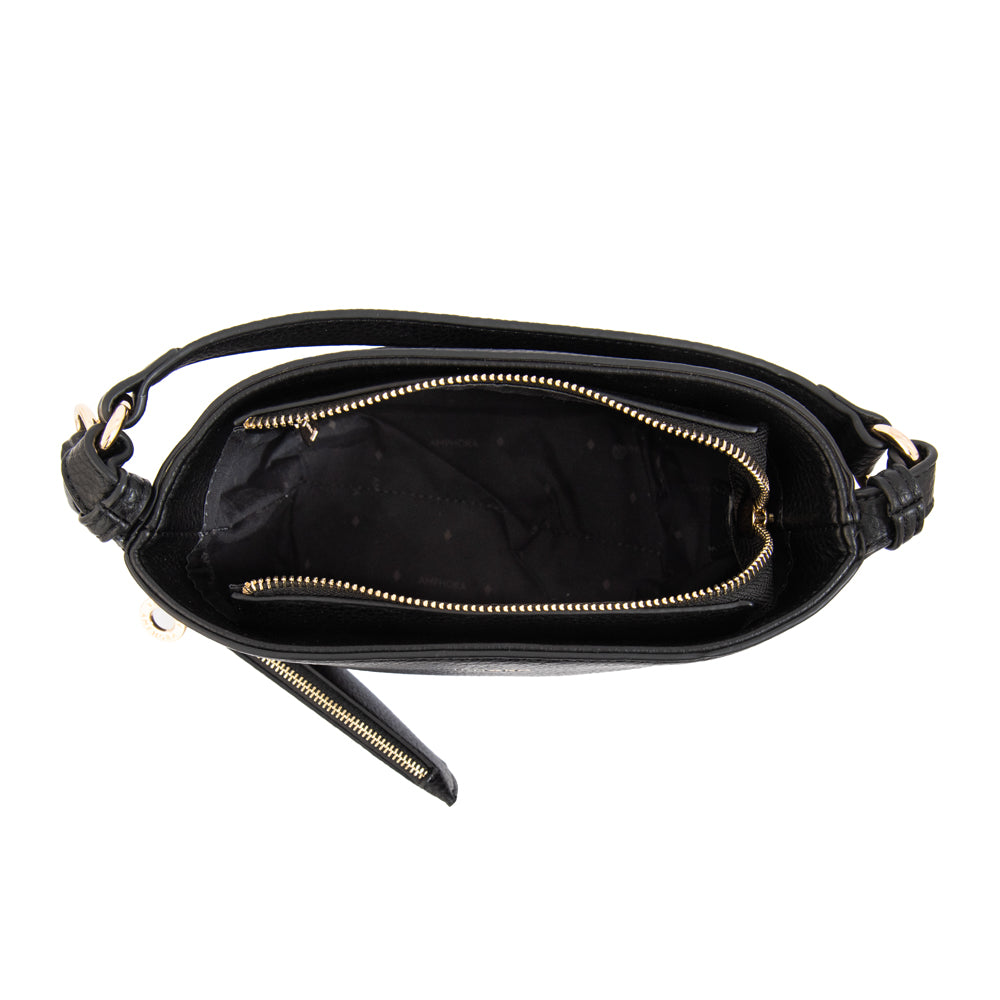 Cartera bandolera renata mediana negro especial