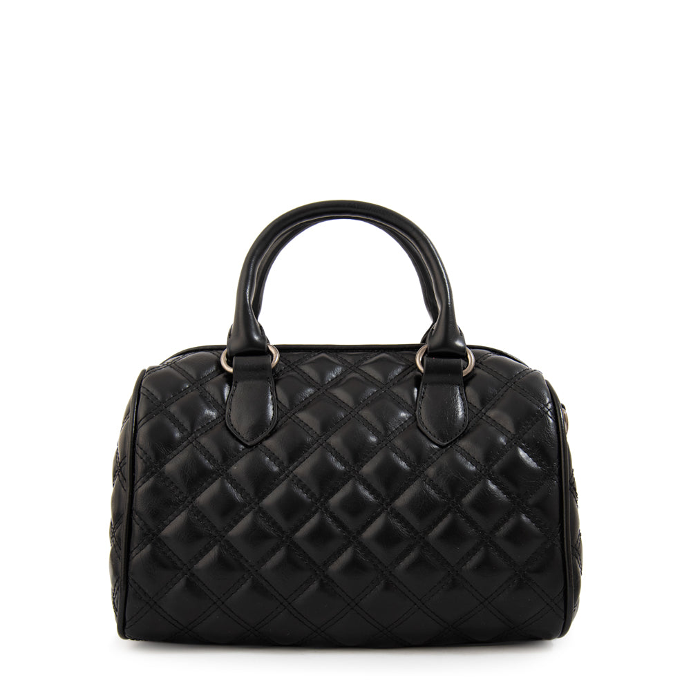 Cartera tote baul tamy mediana negro