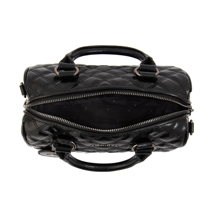 Cartera tote baul tamy mediana negro