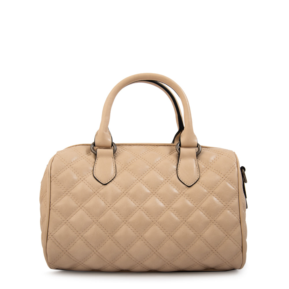 Cartera tote baul tamy mediana beige