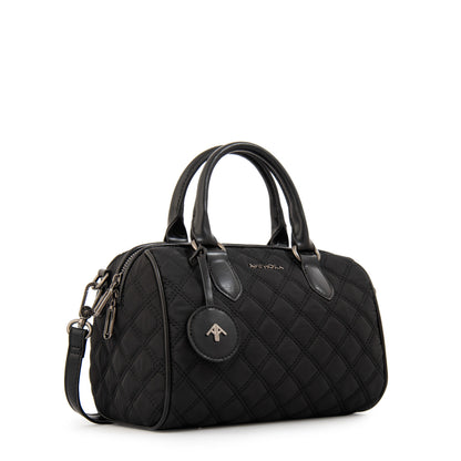 Cartera tote baul tamy mediana negro especial