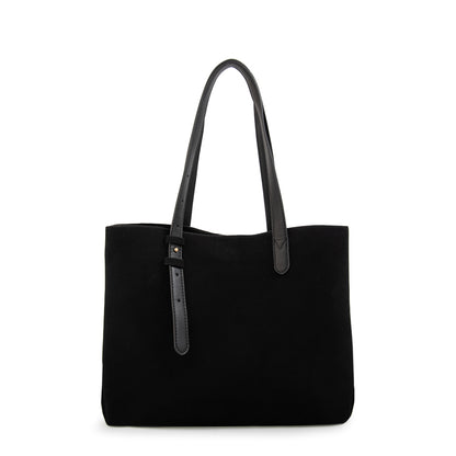 Cartera tote tres divisiones brisy grande negro