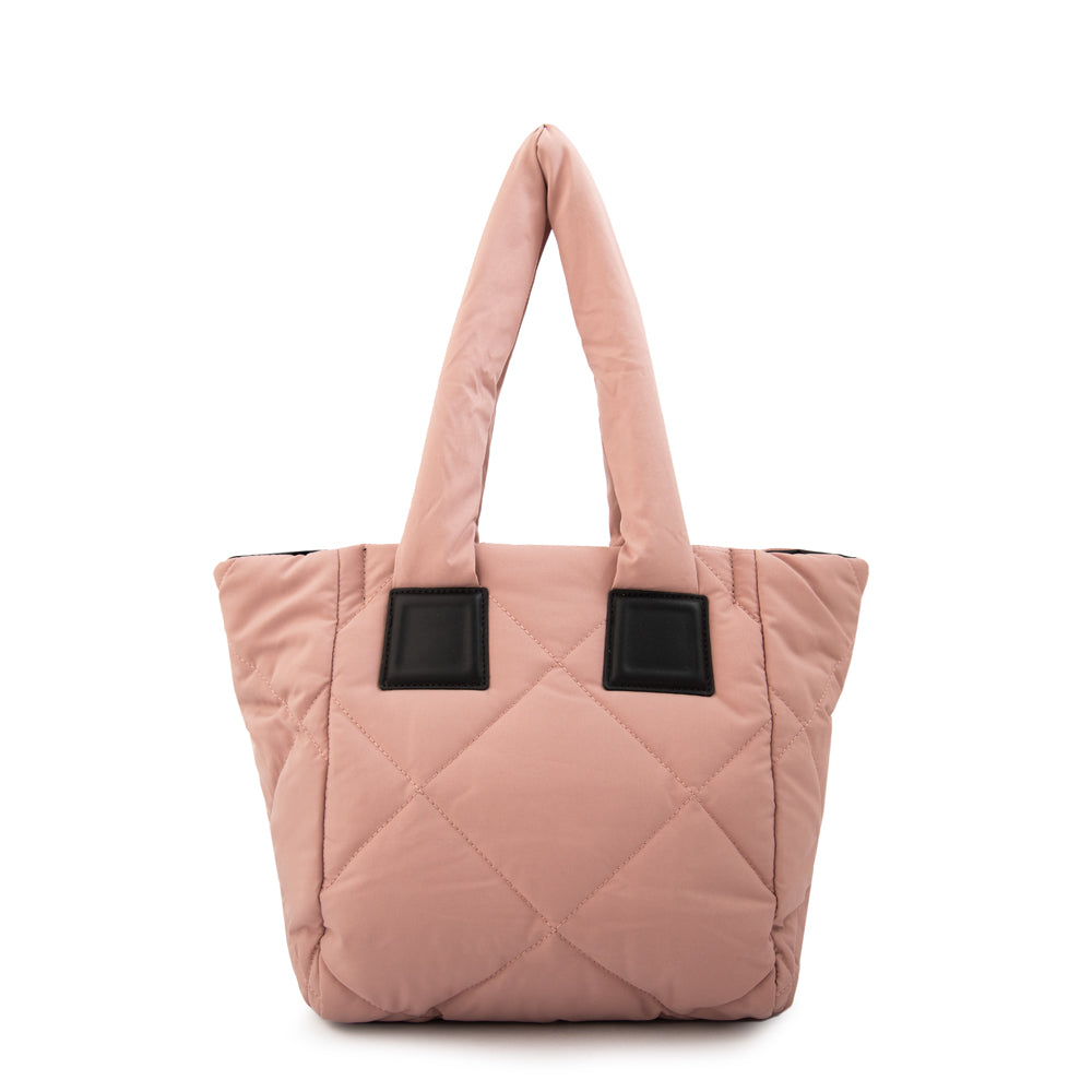 Cartera tote talita grande rosa viejo