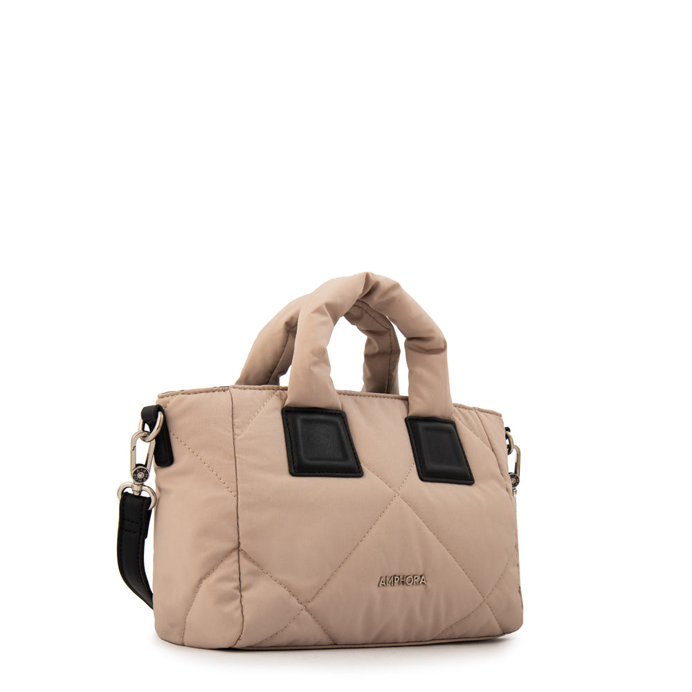 Cartera bandolera talita mediana beige